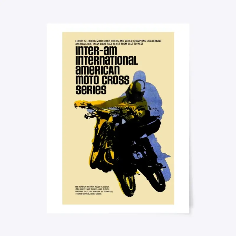 1968 Inter-am promo poster